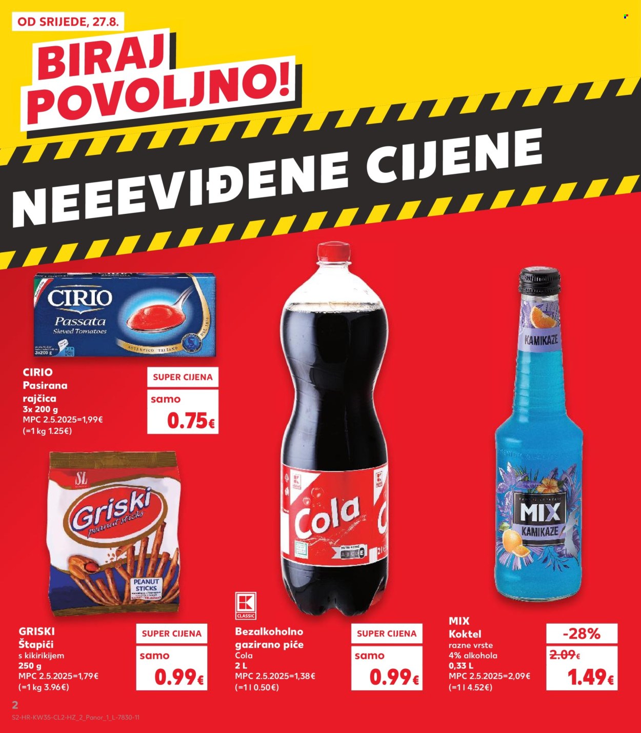 Kaufland katalog - 27.08.2025. - 02.09.2025. Stranica 2
