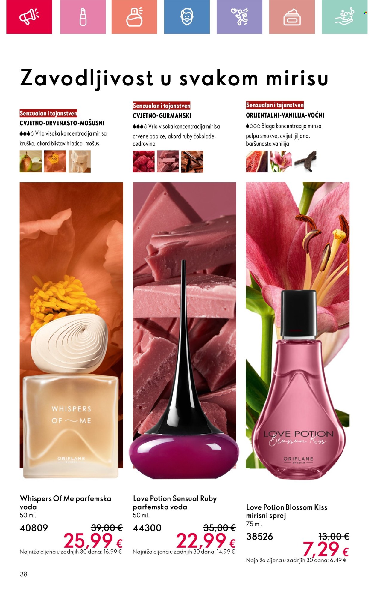 Oriflame katalog - 24.08.2025. - 13.09.2025. Stranica 38