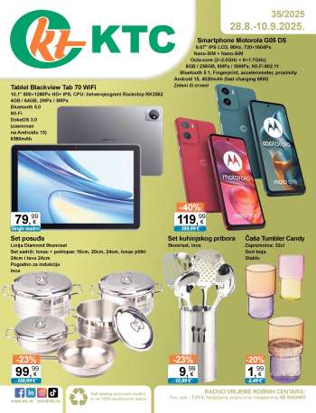 KTC katalog - 28.08.2025. - 10.09.2025.