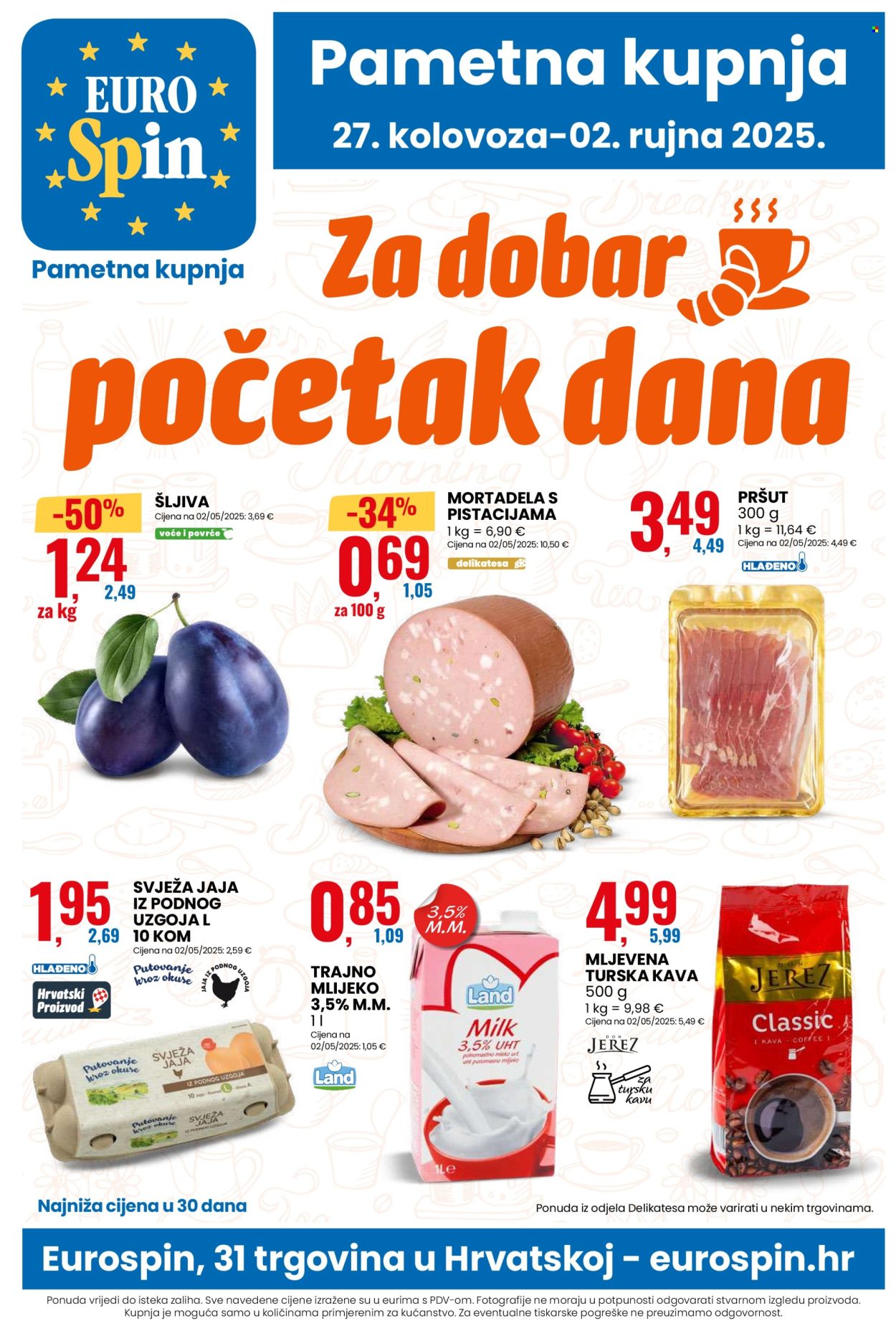 Eurospin katalog - 27.08.2025. - 02.09.2025. Stranica 1