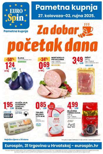 Eurospin katalog - 27.08.2025. - 02.09.2025.