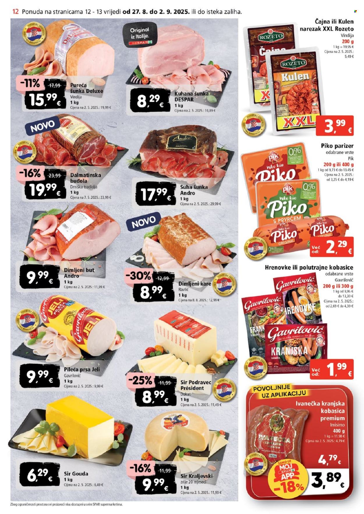 SPAR katalog - 27.08.2025. - 02.09.2025. Stranica 12