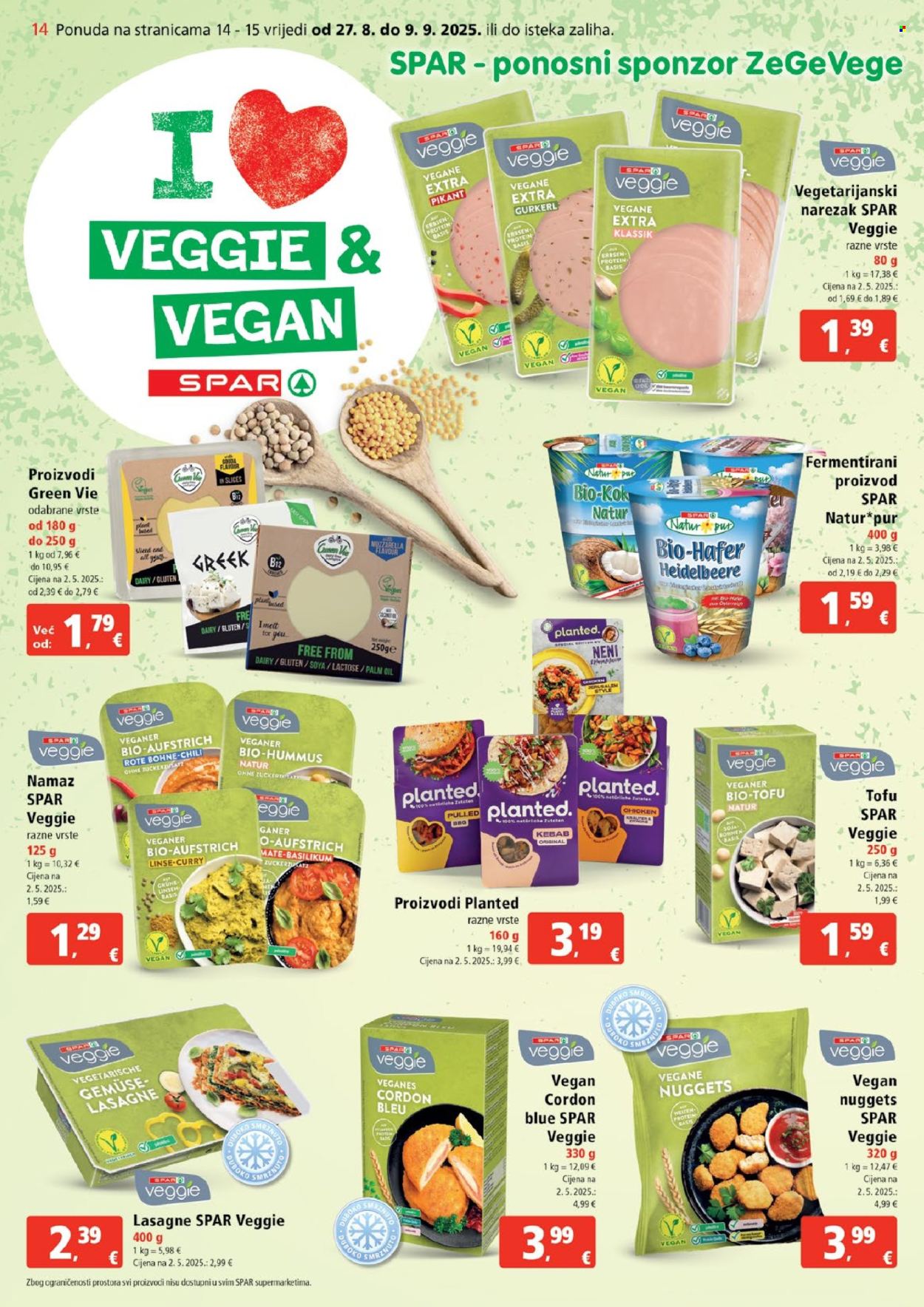 SPAR katalog - 27.08.2025. - 02.09.2025. Stranica 14