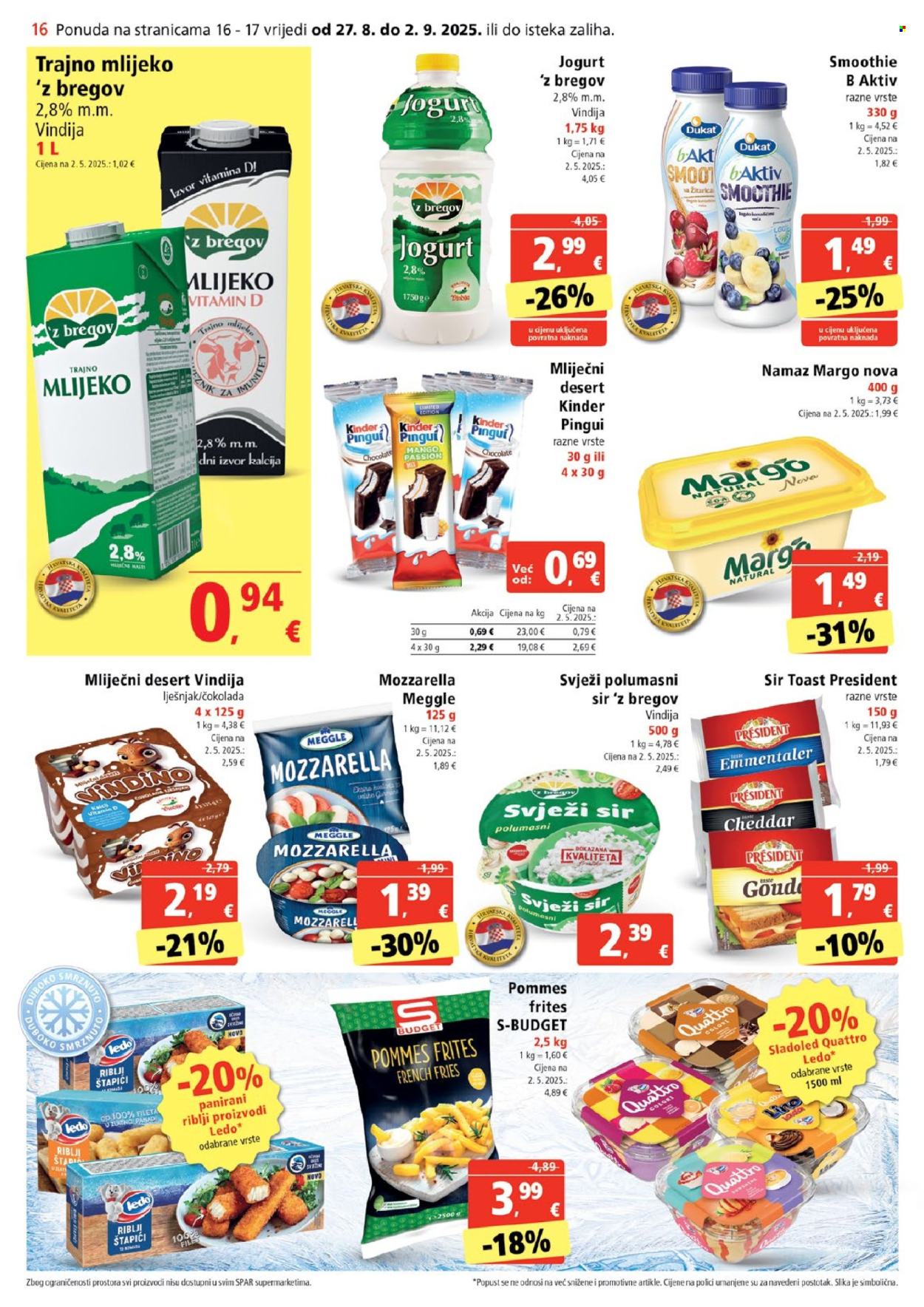 SPAR katalog - 27.08.2025. - 02.09.2025. Stranica 16