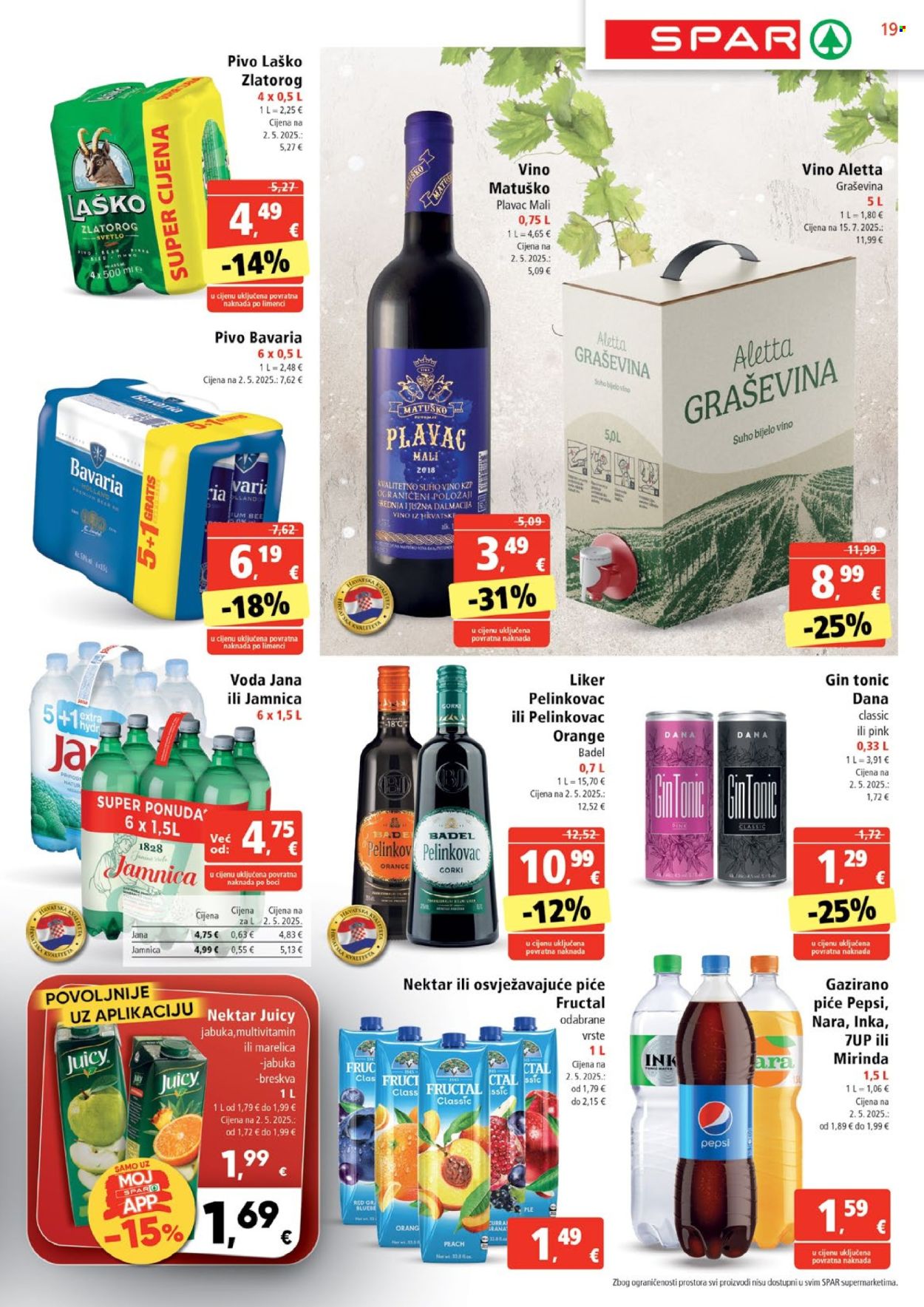 SPAR katalog - 27.08.2025. - 02.09.2025. Stranica 19