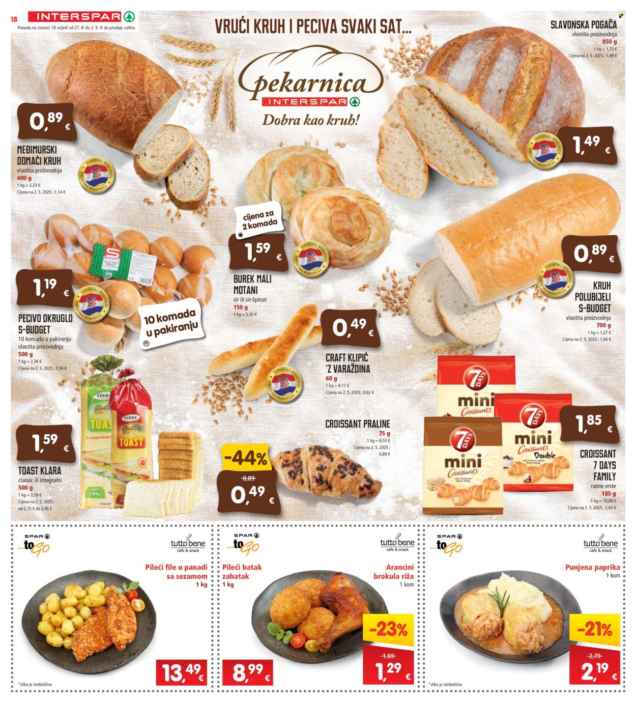 INTERSPAR katalog - 27.08.2025. - 02.09.2025. Stranica 18