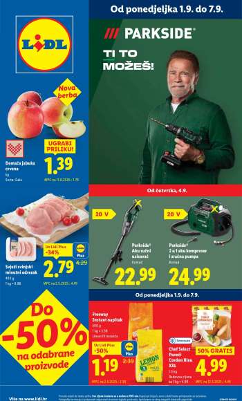 Lidl katalog - 01.09.2025. - 07.09.2025.