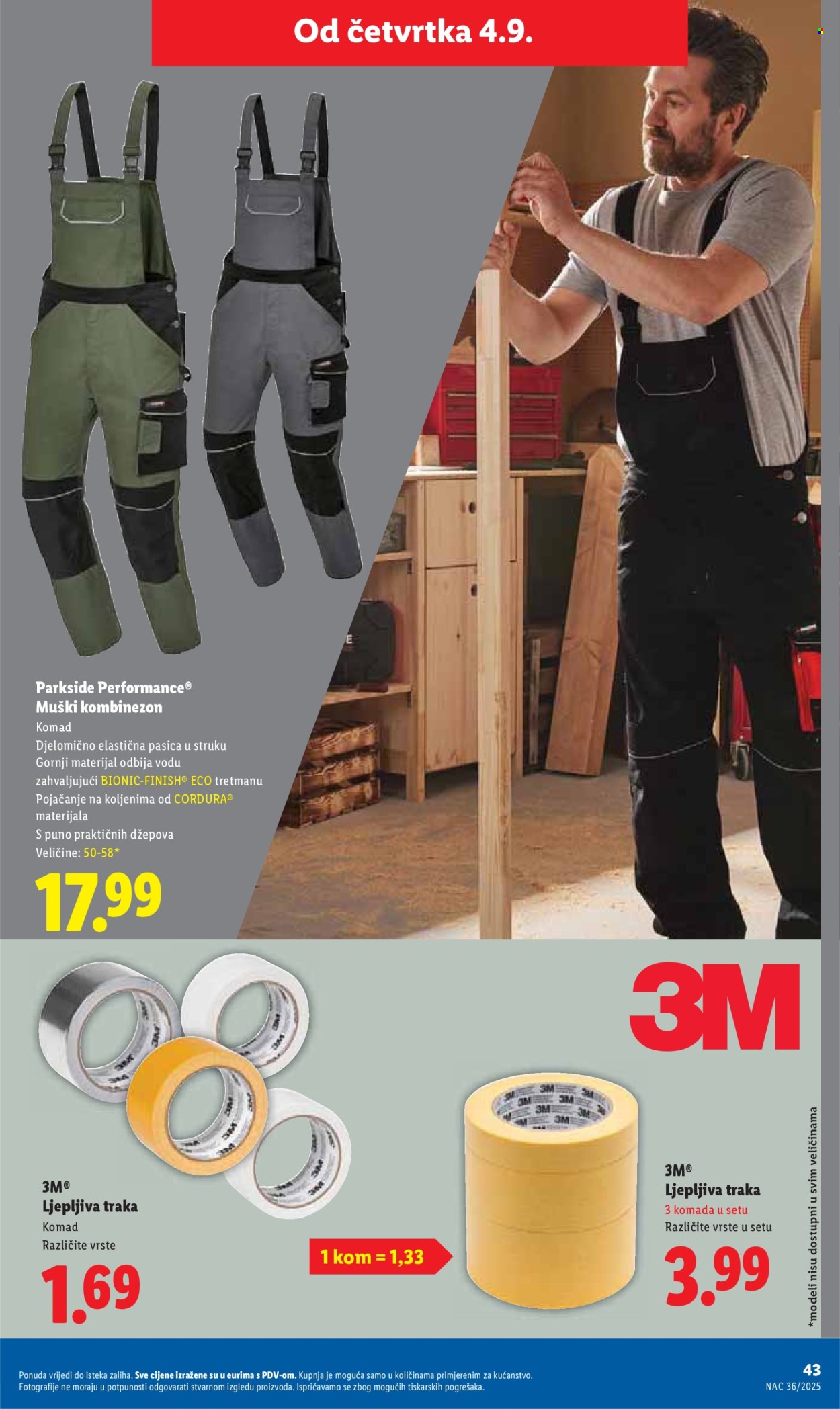 Lidl katalog - 01.09.2025. - 07.09.2025. Stranica 43