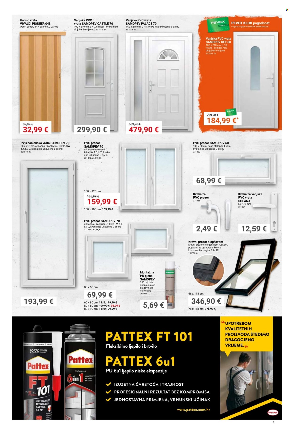 Pevex katalog - 28.08.2025. - 22.09.2025. Stranica 9