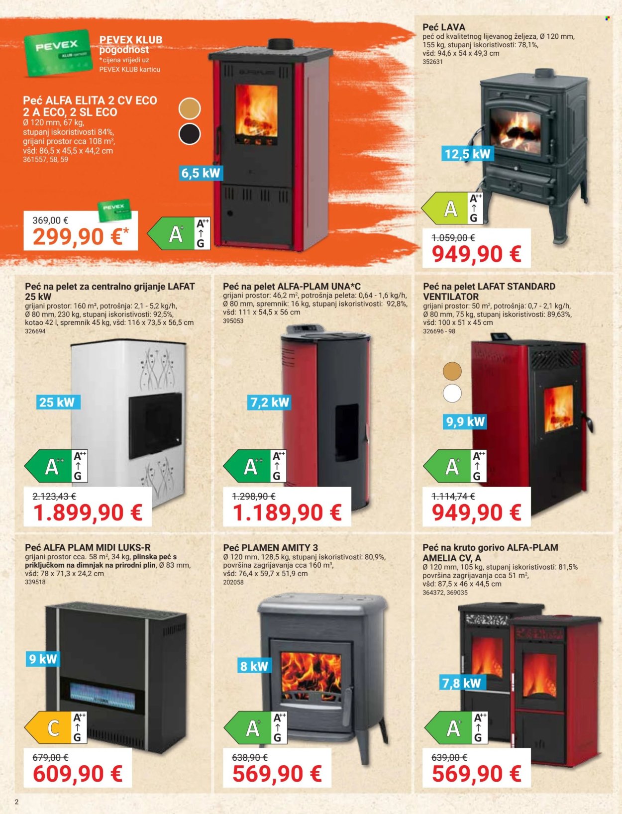 Pevex katalog - 28.08.2025. - 22.09.2025. Stranica 2