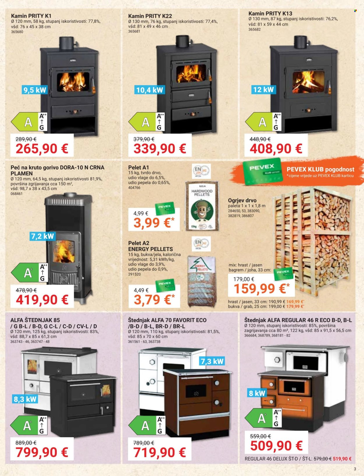 Pevex katalog - 28.08.2025. - 22.09.2025. Stranica 3