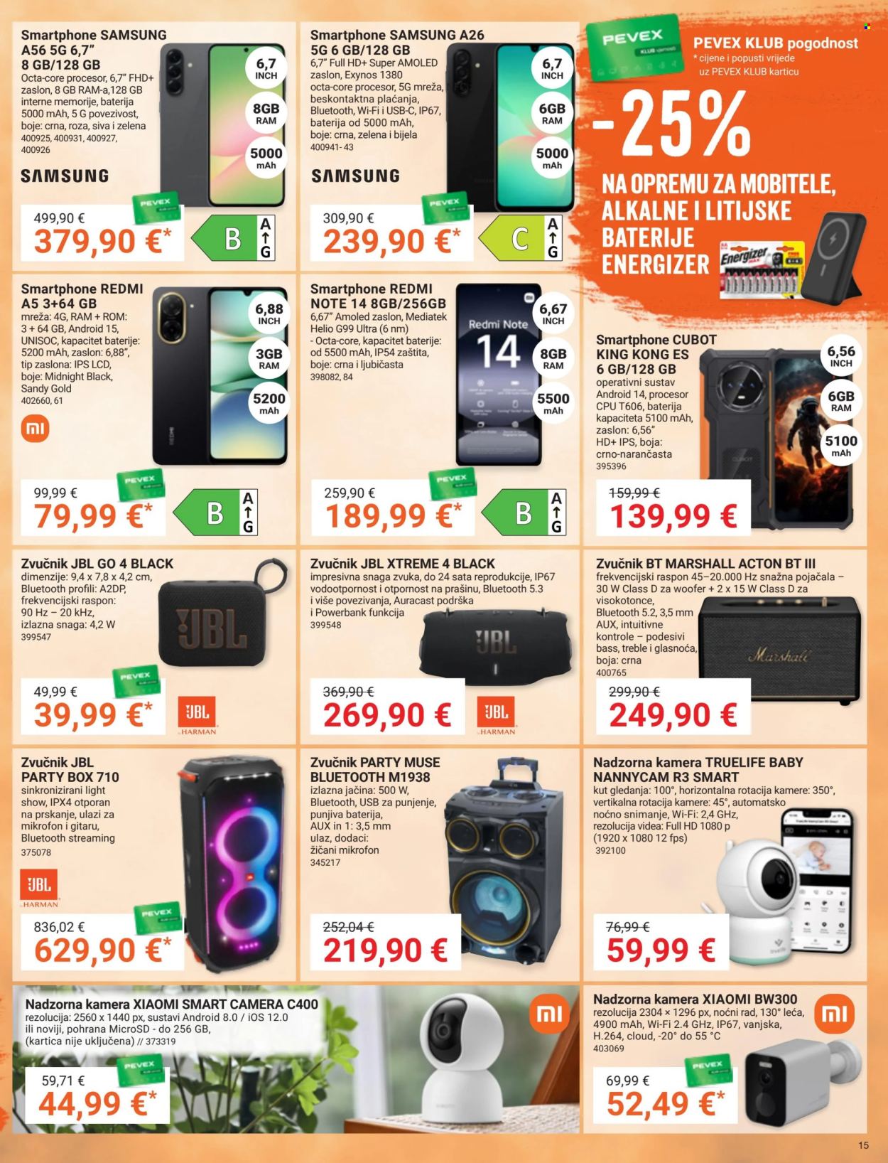 Pevex katalog - 28.08.2025. - 22.09.2025. Stranica 15