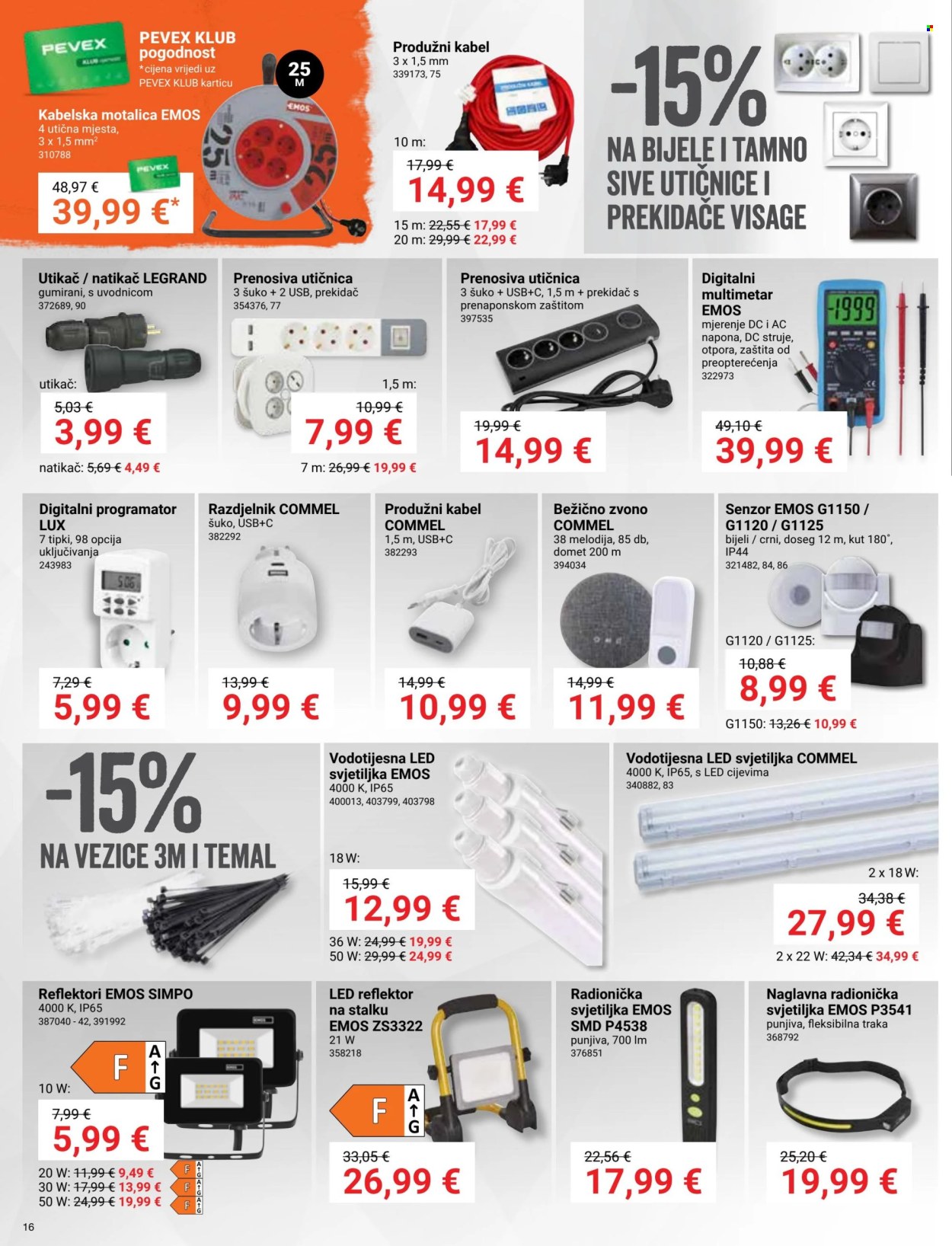 Pevex katalog - 28.08.2025. - 22.09.2025. Stranica 16