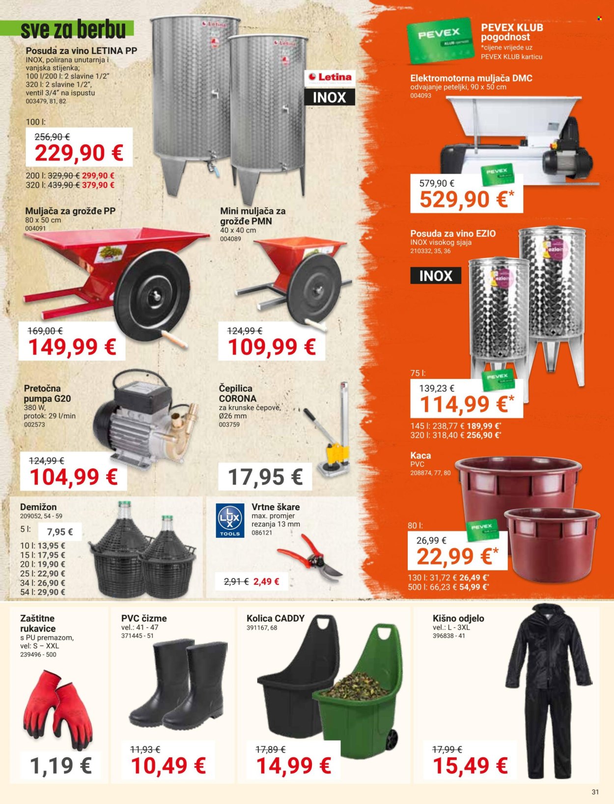 Pevex katalog - 28.08.2025. - 22.09.2025. Stranica 31