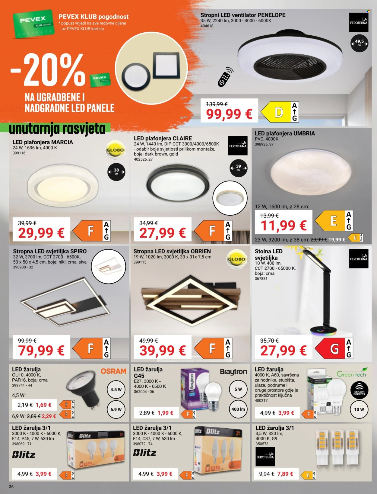 Pevex katalog - 28.08.2025. - 22.09.2025. Stranica 36