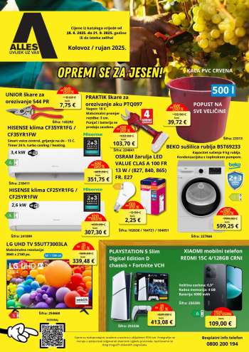 Alles katalog - 28.08.2025. - 21.09.2025.