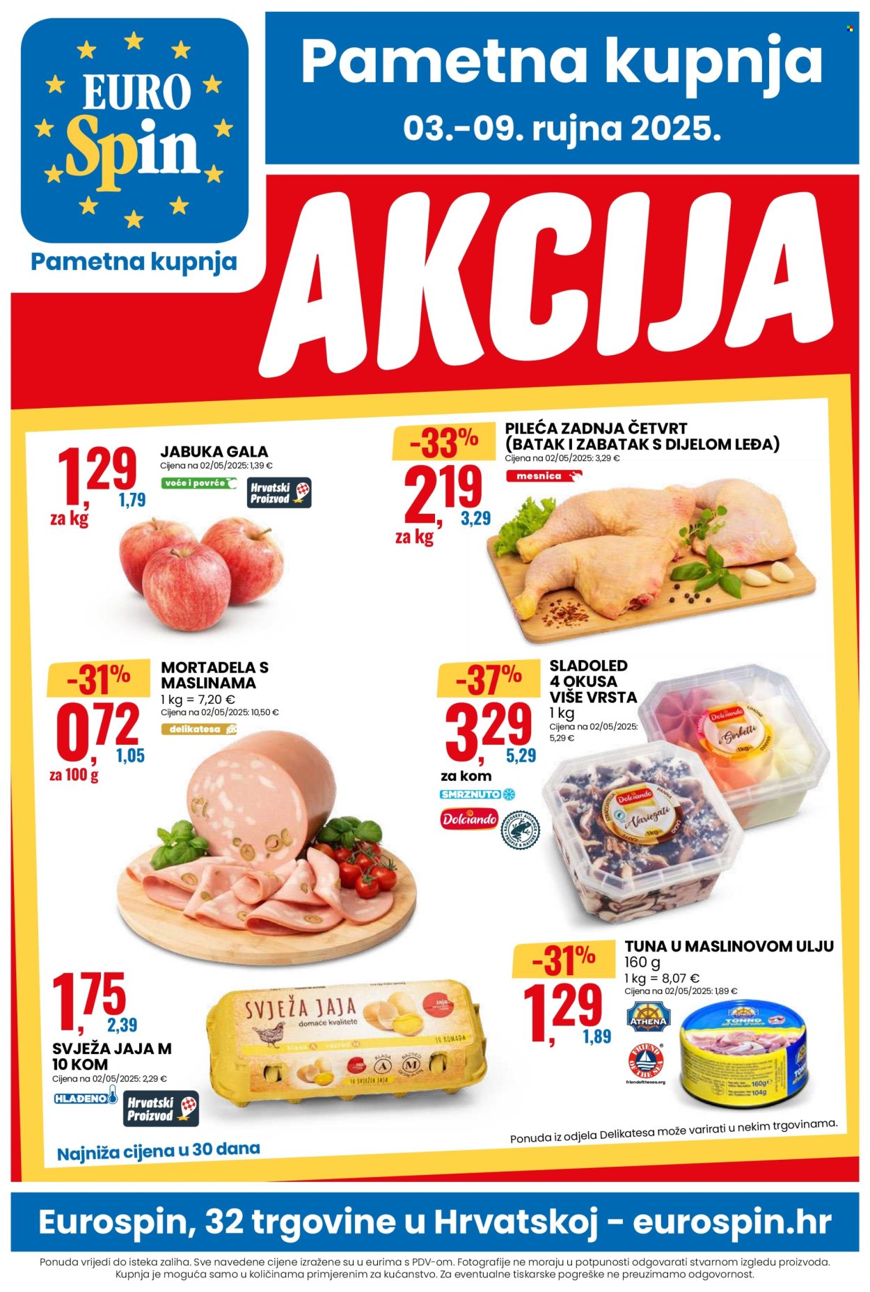 Eurospin katalog - 03.09.2025. - 09.09.2025. Stranica 1