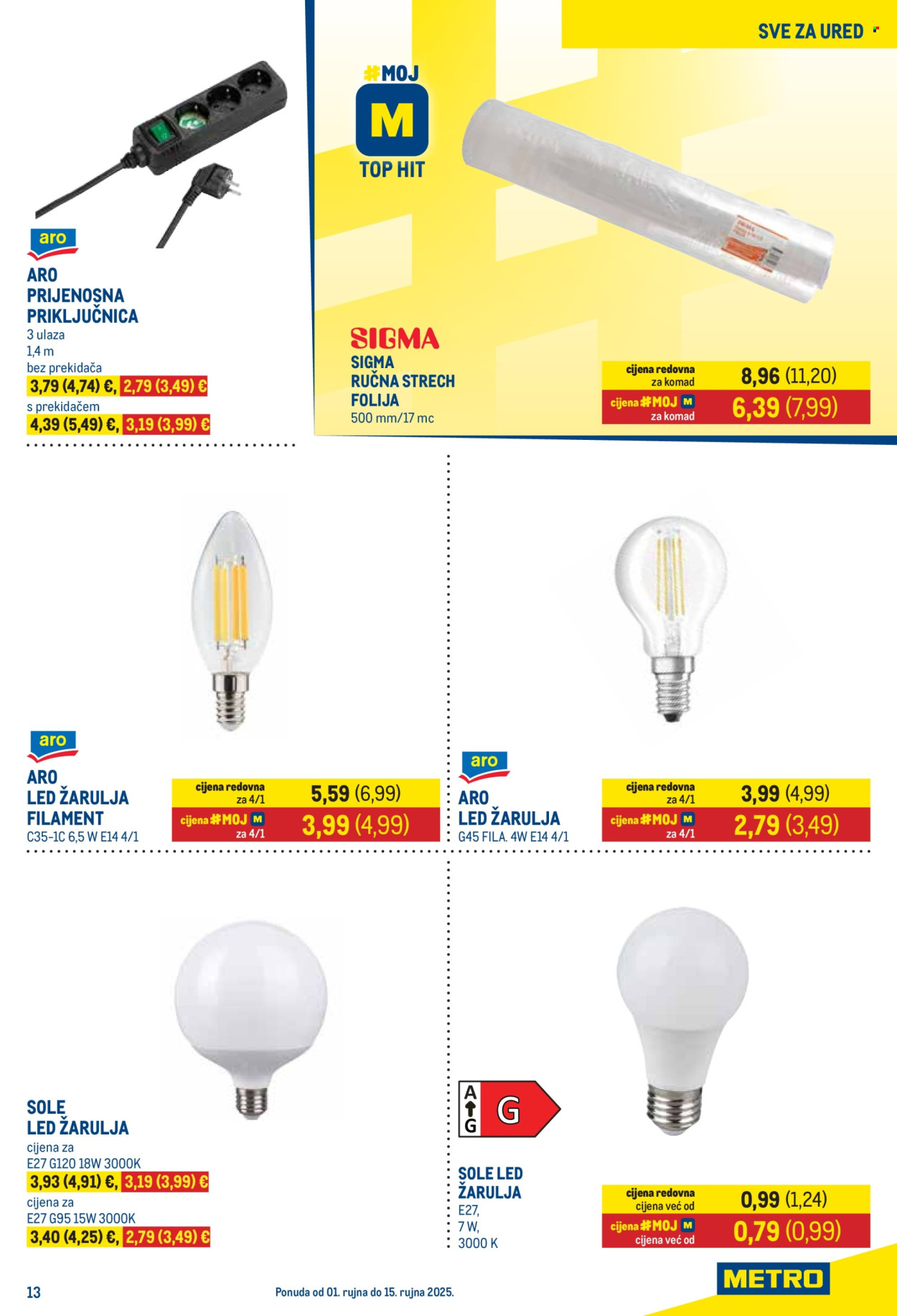 Metro katalog - 01.09.2025. - 15.09.2025. Stranica 13