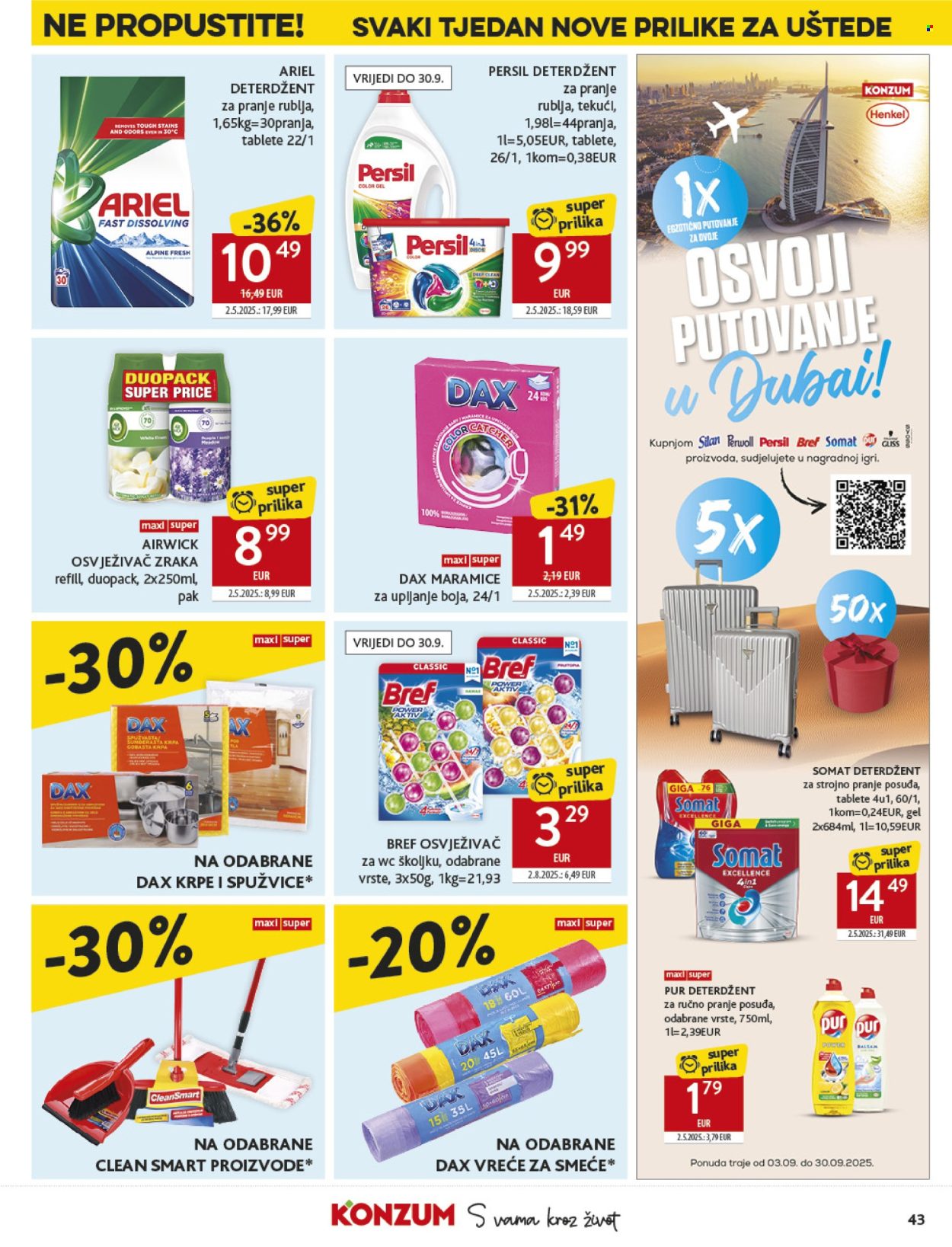 Konzum katalog - 03.09.2025. - 09.09.2025. Stranica 43