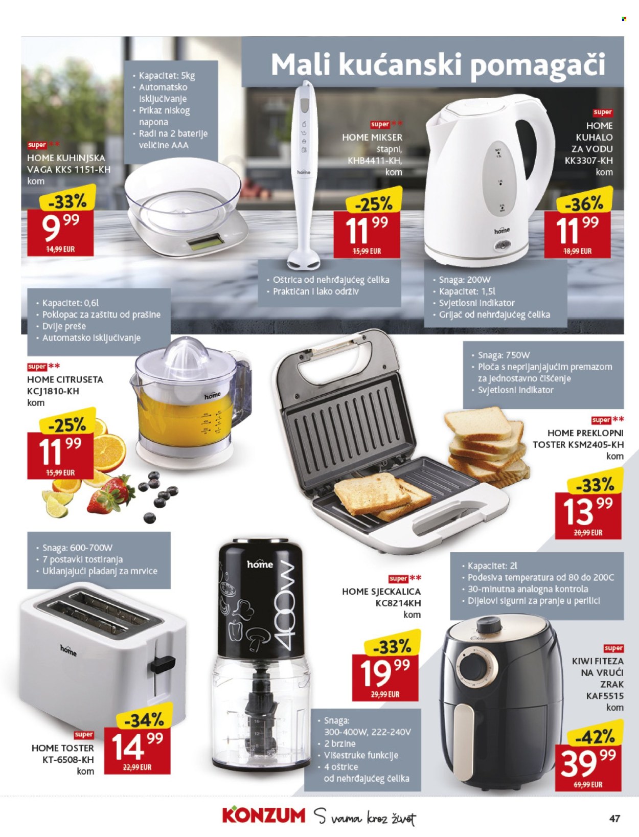 Konzum katalog - 03.09.2025. - 09.09.2025. Stranica 47