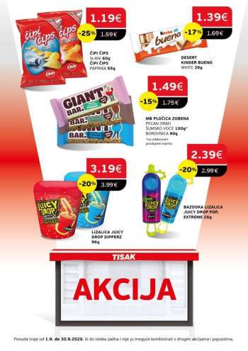Tisak katalog - 01.09.2025. - 30.09.2025.