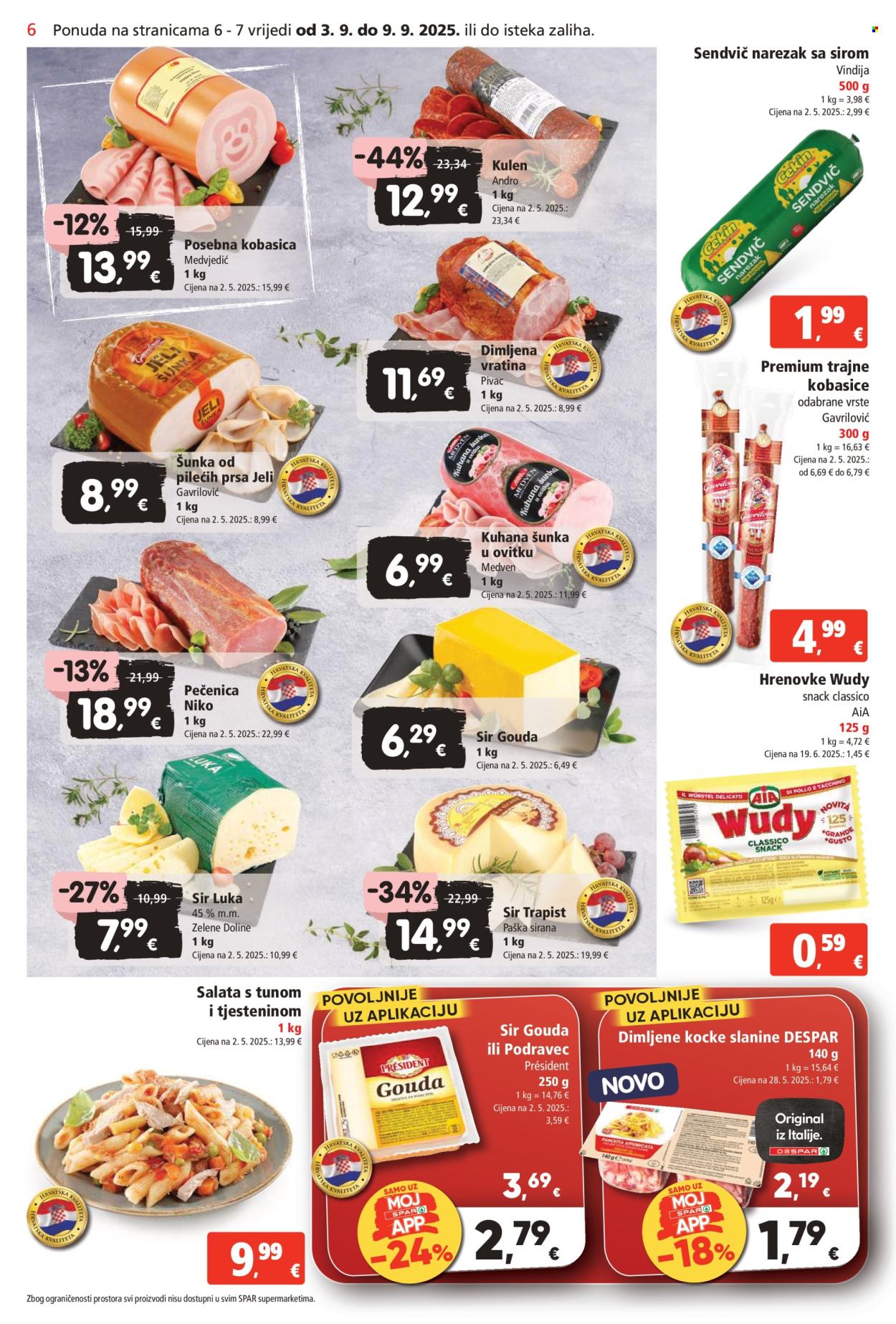 SPAR katalog - 03.09.2025. - 09.09.2025. Stranica 6