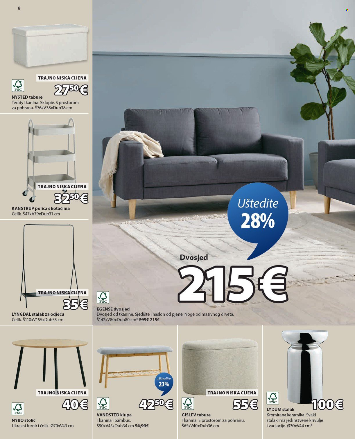 JYSK katalog - 03.09.2025. - 14.10.2025. Stranica 9