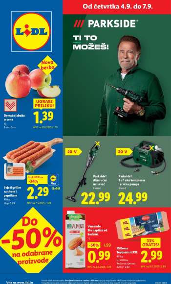 Lidl katalog - 04.09.2025. - 07.09.2025.