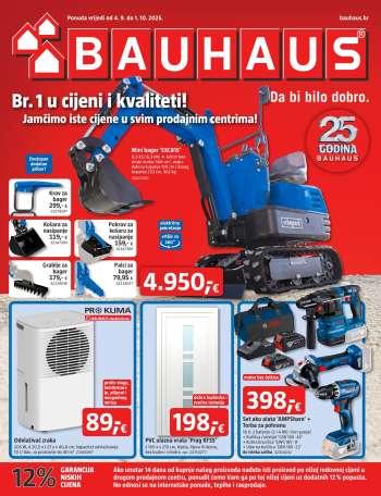 Bauhaus katalog - 04.09.2025. - 01.10.2025.