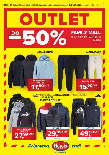 Hervis katalog - 03.09.2025. - 06.09.2025.