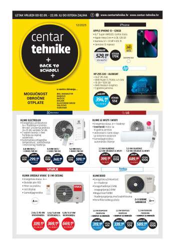 Centar Tehnike katalog - 02.09.2025. - 22.09.2025.