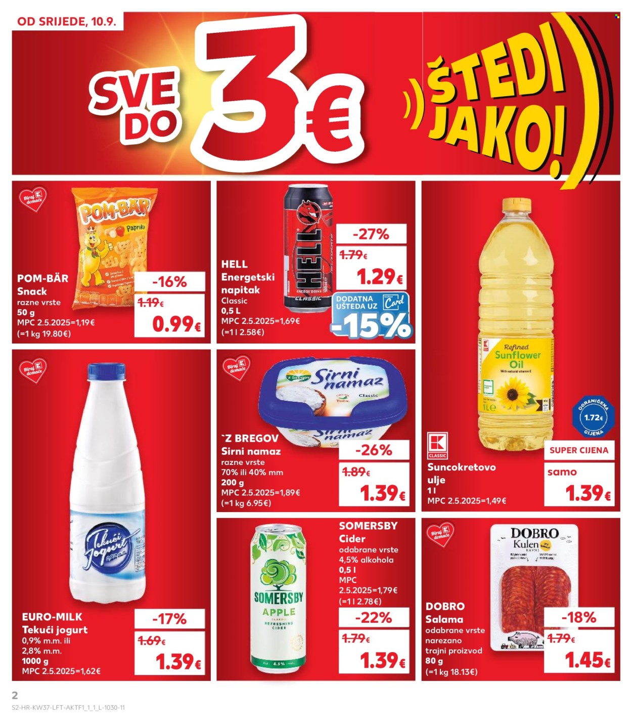 Kaufland katalog - 10.09.2025. - 16.09.2025. Stranica 2