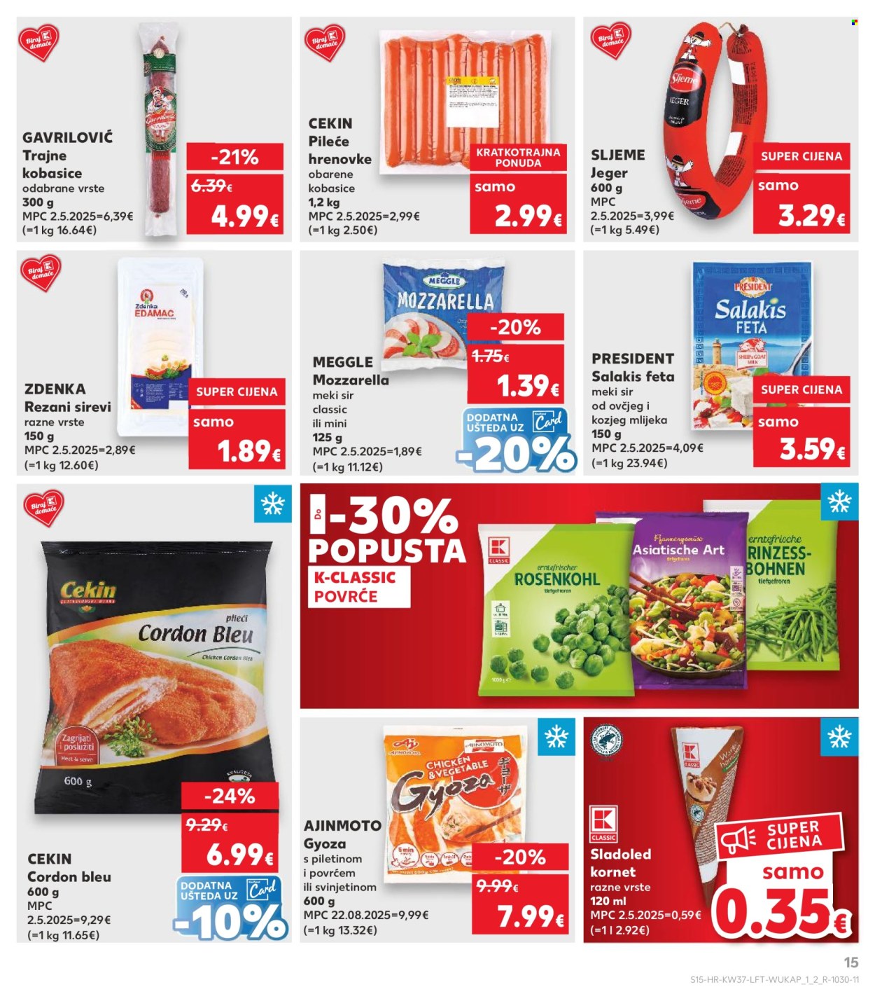 Kaufland katalog - 10.09.2025. - 16.09.2025. Stranica 15