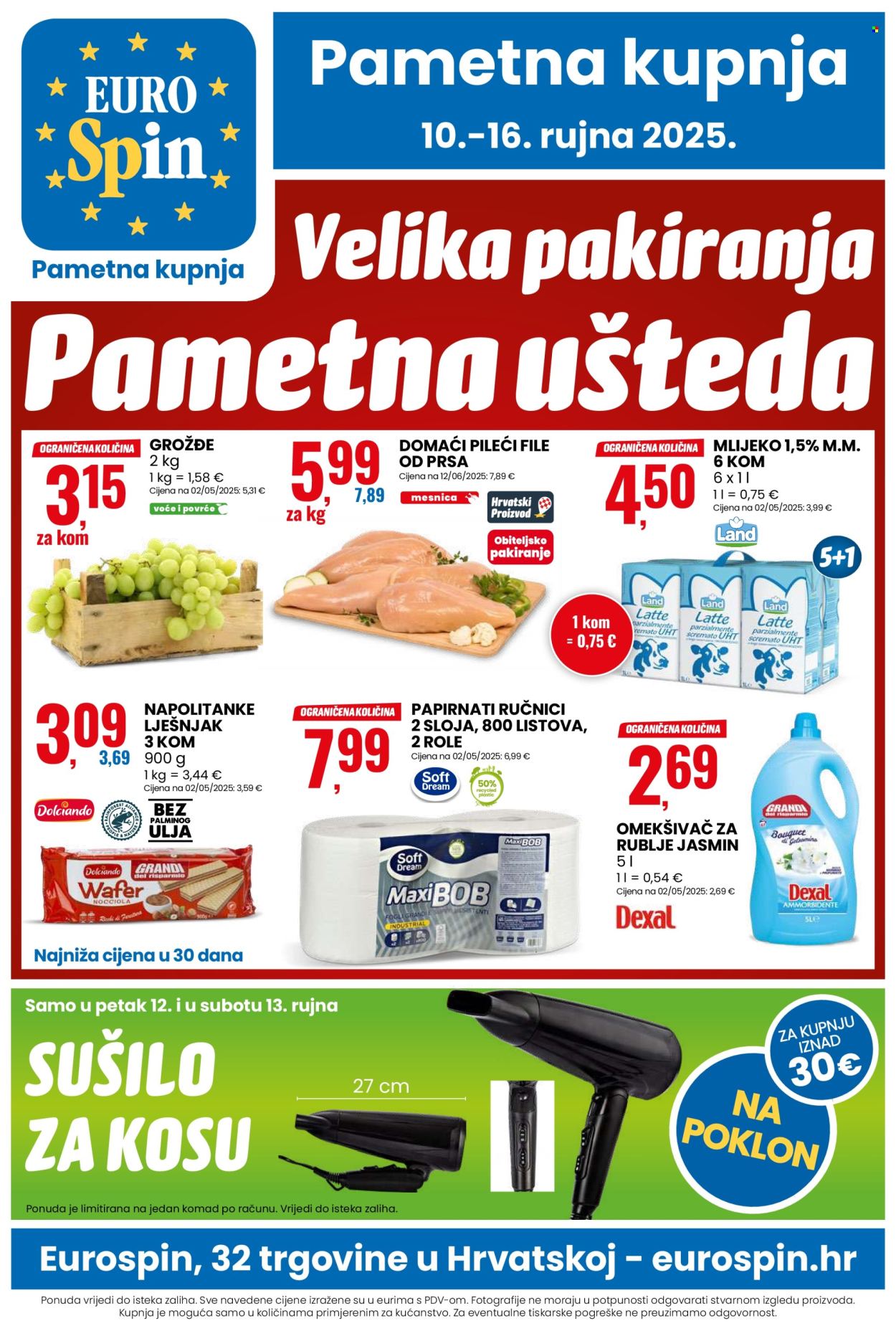 Eurospin katalog - 10.09.2025. - 16.09.2025. Stranica 1