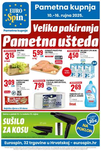Eurospin katalog - 10.09.2025. - 16.09.2025.