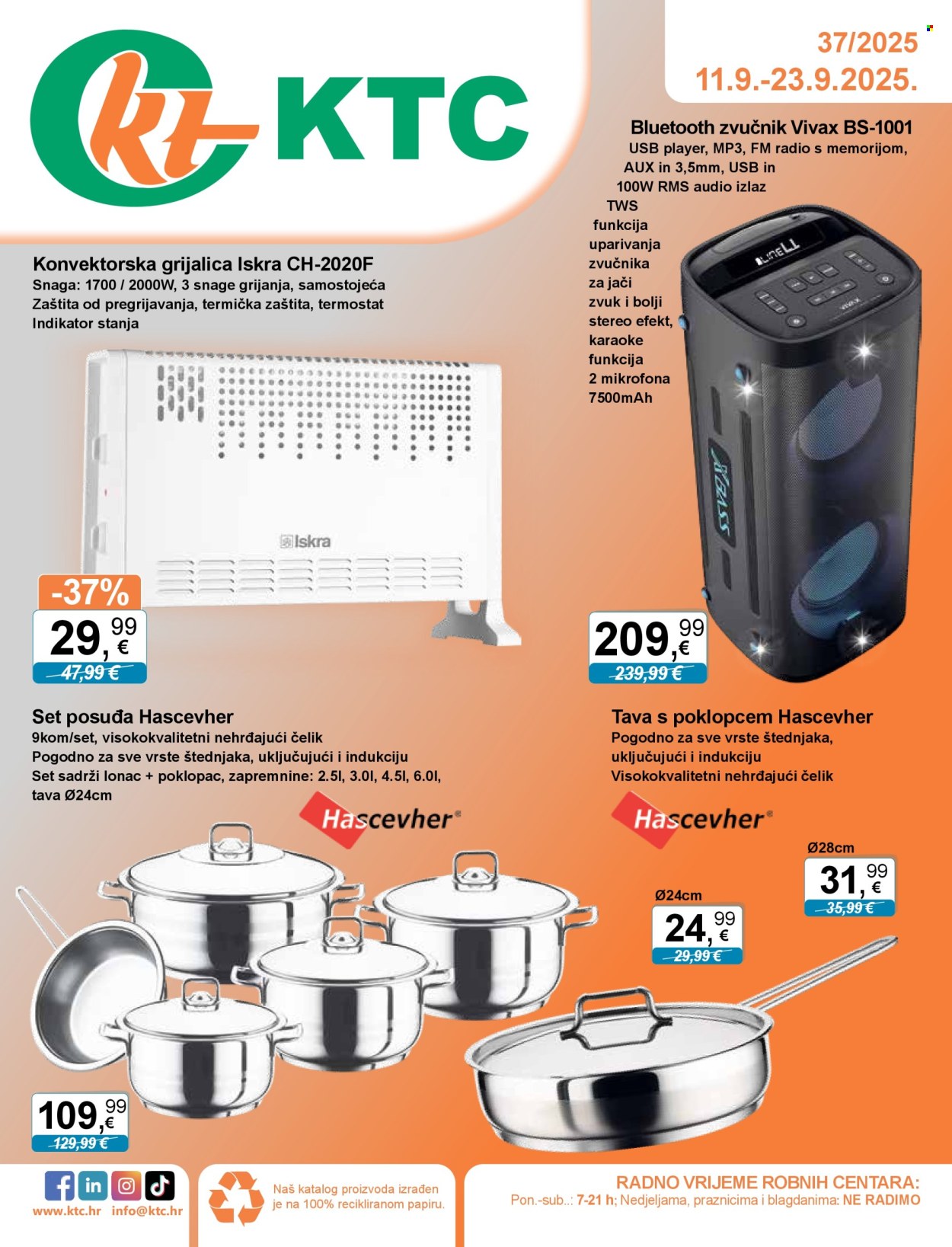 KTC katalog - 11.09.2025. - 23.09.2025. Stranica 1