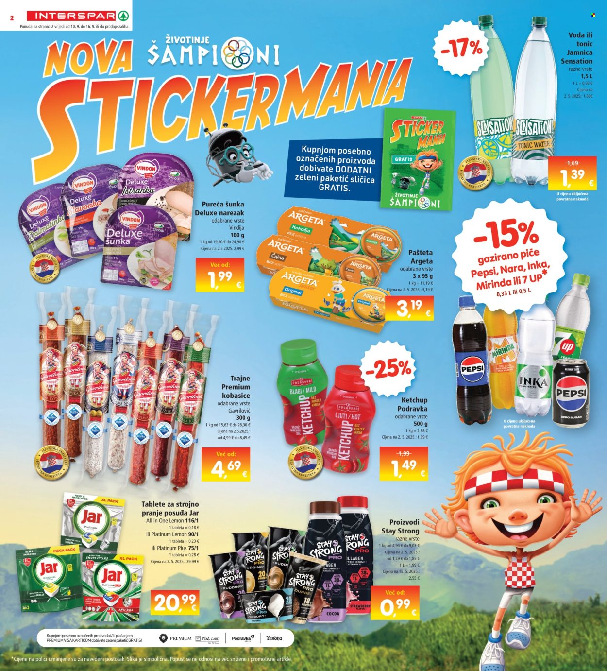 INTERSPAR katalog - 10.09.2025. - 16.09.2025. Stranica 2