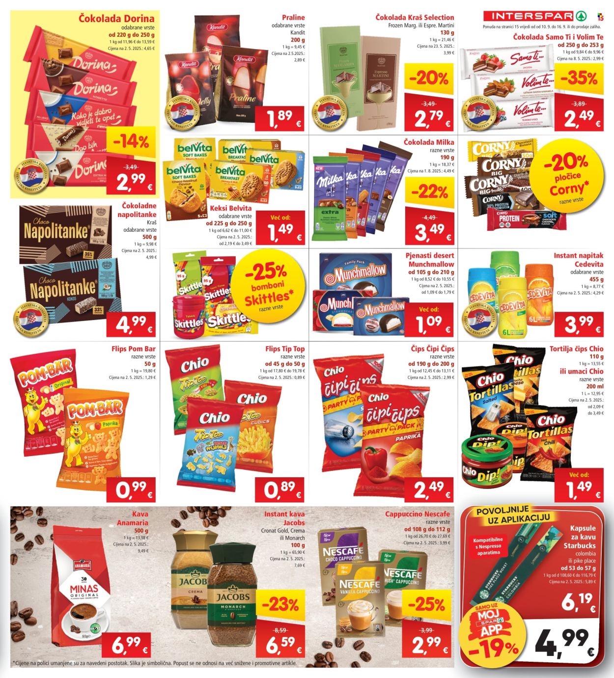 INTERSPAR katalog - 10.09.2025. - 16.09.2025. Stranica 15