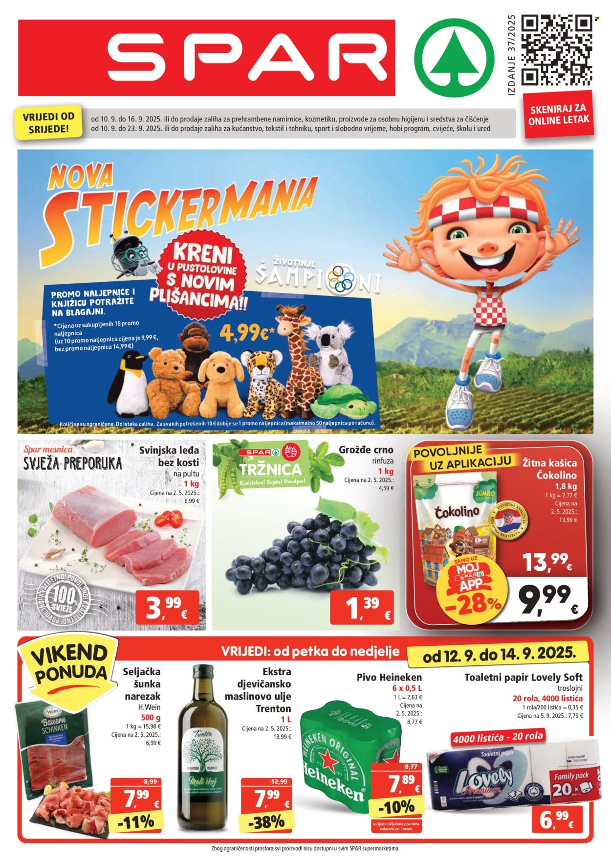 SPAR katalog - 10.09.2025. - 16.09.2025. Stranica 1
