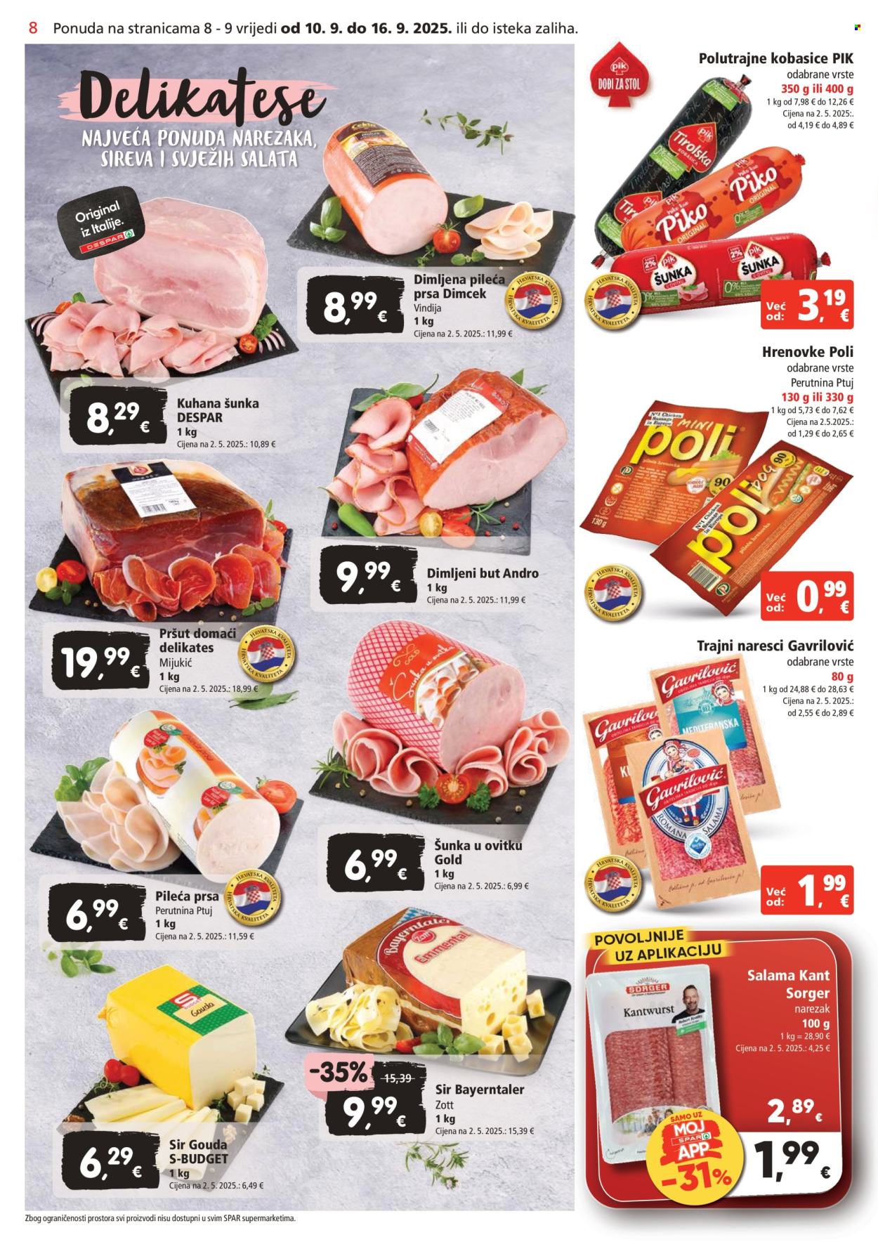SPAR katalog - 10.09.2025. - 16.09.2025. Stranica 8