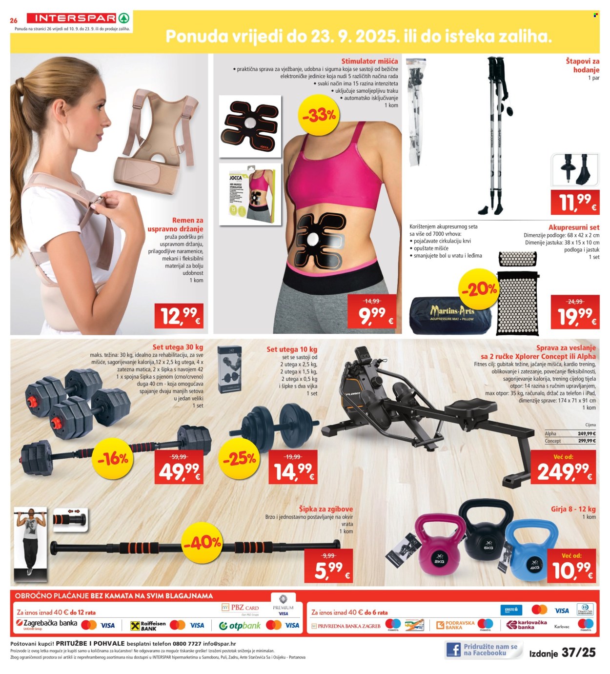 INTERSPAR katalog - 10.09.2025. - 16.09.2025. Stranica 26