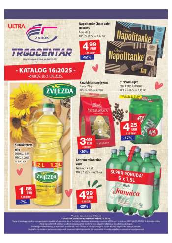 Trgocentar katalog - 08.09.2025. - 21.09.2025.