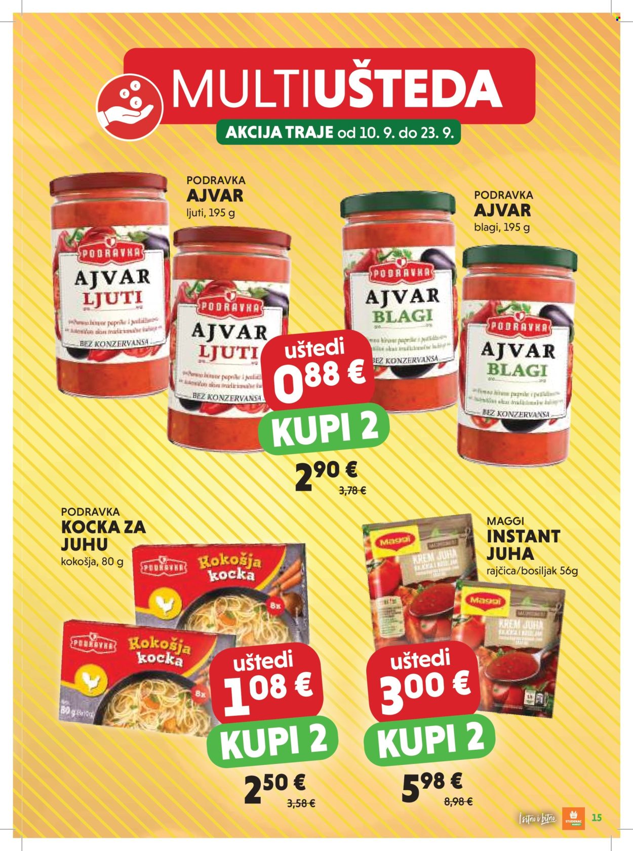Studenac katalog - 10.09.2025. - 23.09.2025. Stranica 15