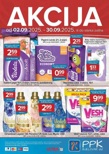 PPK Bjelovar katalog - 02.09.2025. - 30.09.2025.