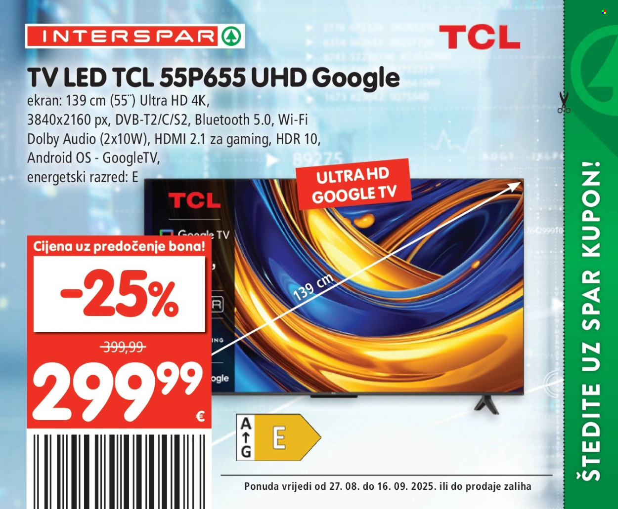 INTERSPAR katalog - 27.08.2025. - 16.09.2025. Stranica 2