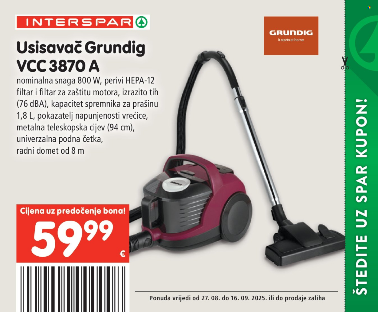 INTERSPAR katalog - 27.08.2025. - 16.09.2025. Stranica 10