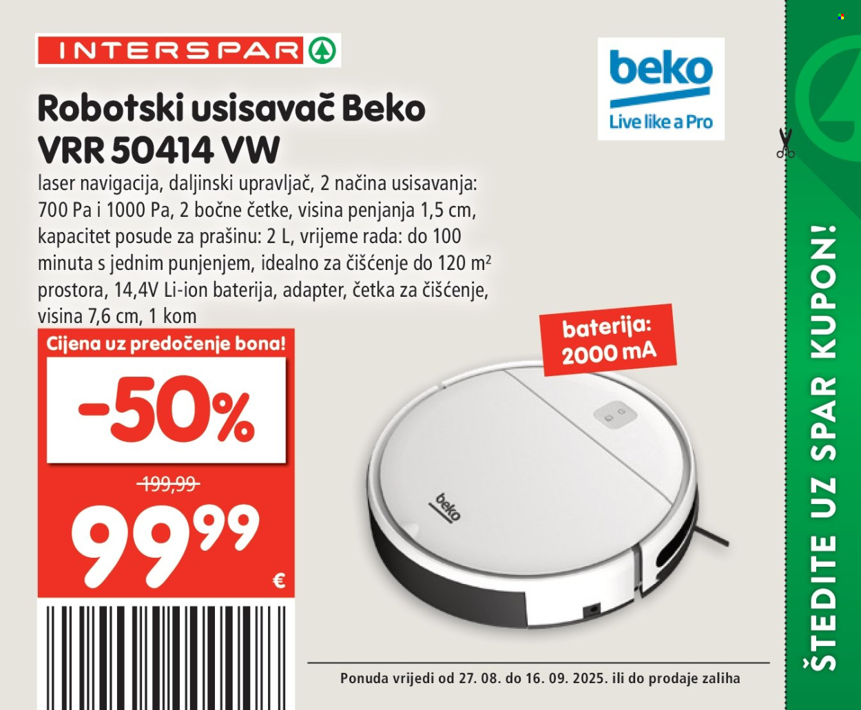 INTERSPAR katalog - 27.08.2025. - 16.09.2025. Stranica 12