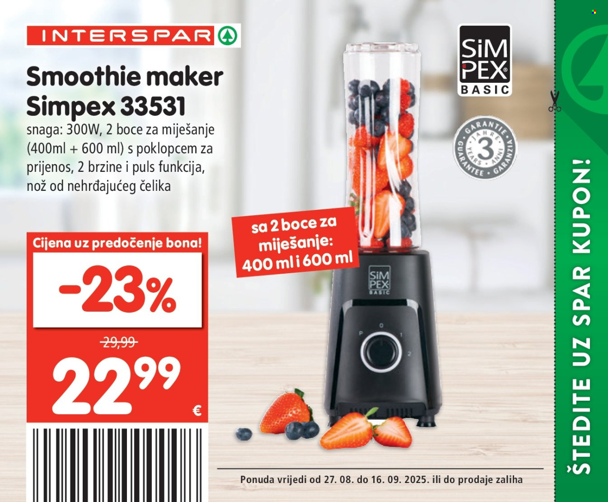 INTERSPAR katalog - 27.08.2025. - 16.09.2025. Stranica 14