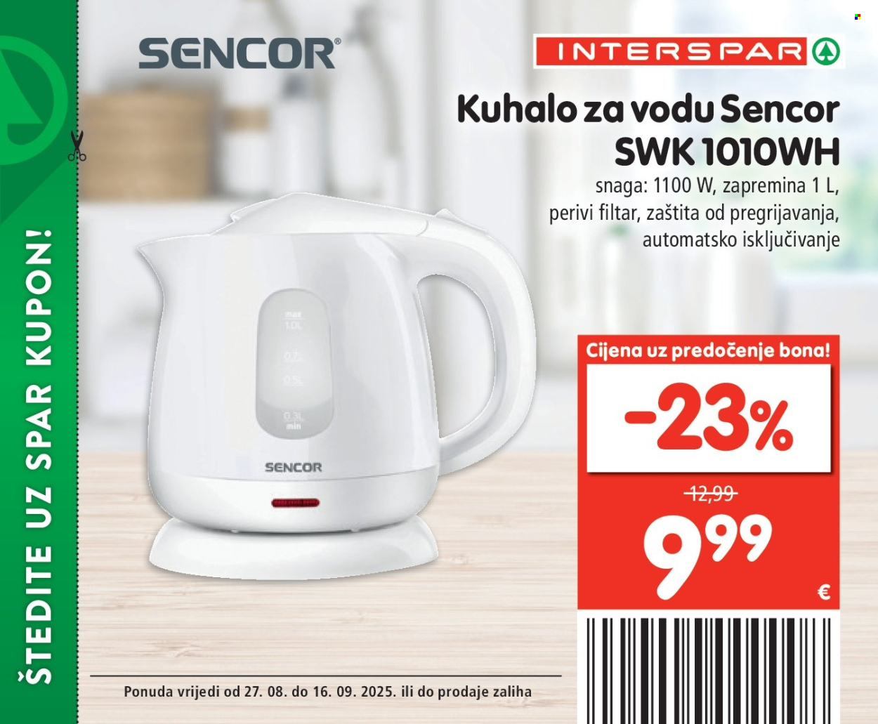 INTERSPAR katalog - 27.08.2025. - 16.09.2025. Stranica 15