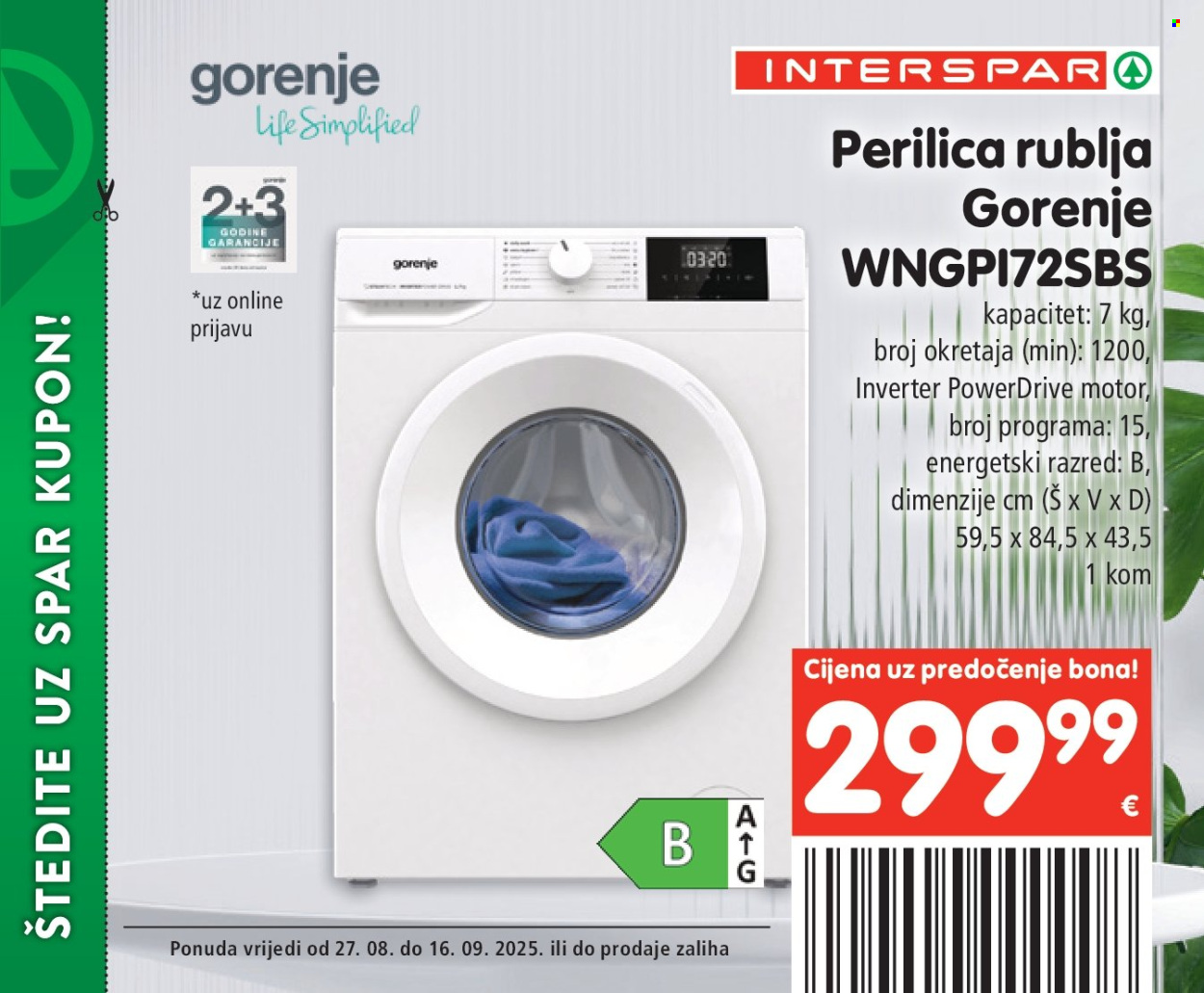 INTERSPAR katalog - 27.08.2025. - 16.09.2025. Stranica 17